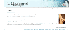 Desktop Screenshot of issartel.org